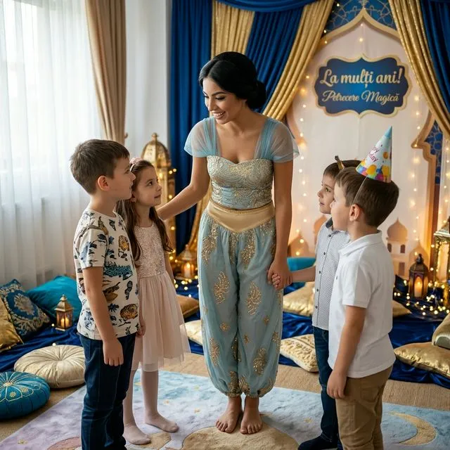 Costum Prințesa Jasmine (Aladdin) animator copii