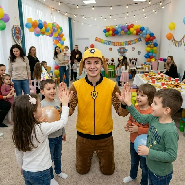 Costum Rubble (Patrula Cățelușilor) animator copii