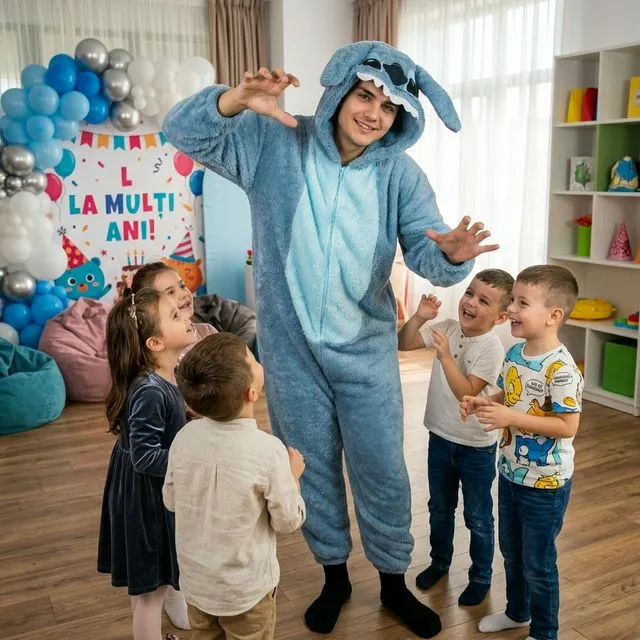 Costum Mascotă Stitch animator copii