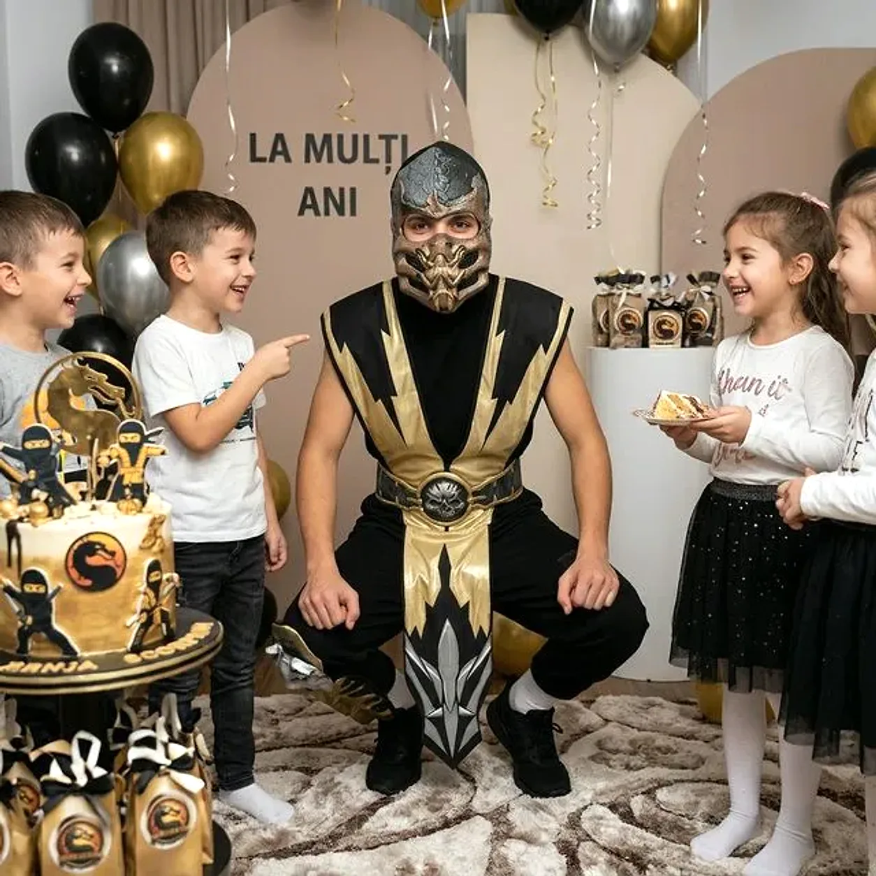 Animator Wednesday pentru petreceri în București — imagine din biblioteca vizuală KASSIA