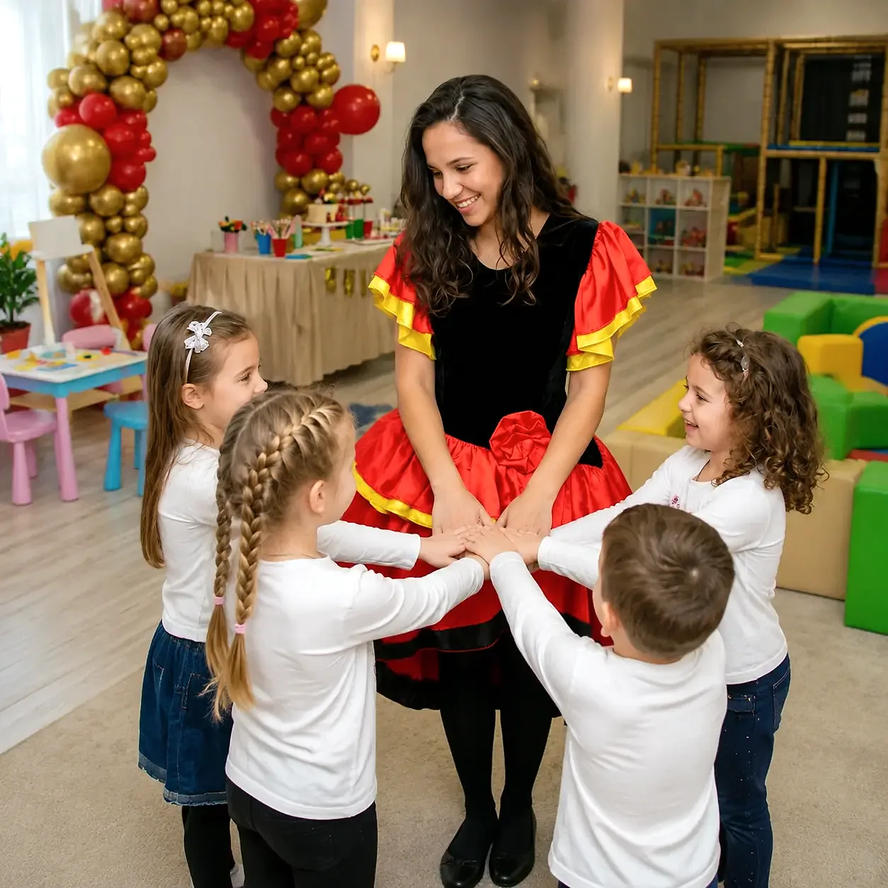 Animatori pentru copii la nuntă în București — imagine din biblioteca vizuală KASSIA