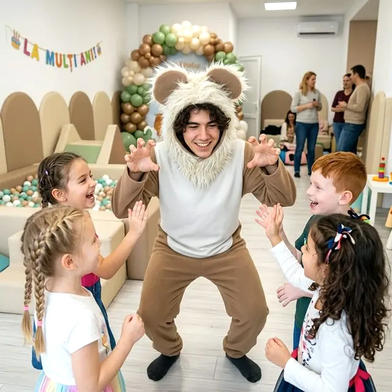Activități pentru copii la evenimente corporate — imagine relevantă din biblioteca KASSIA