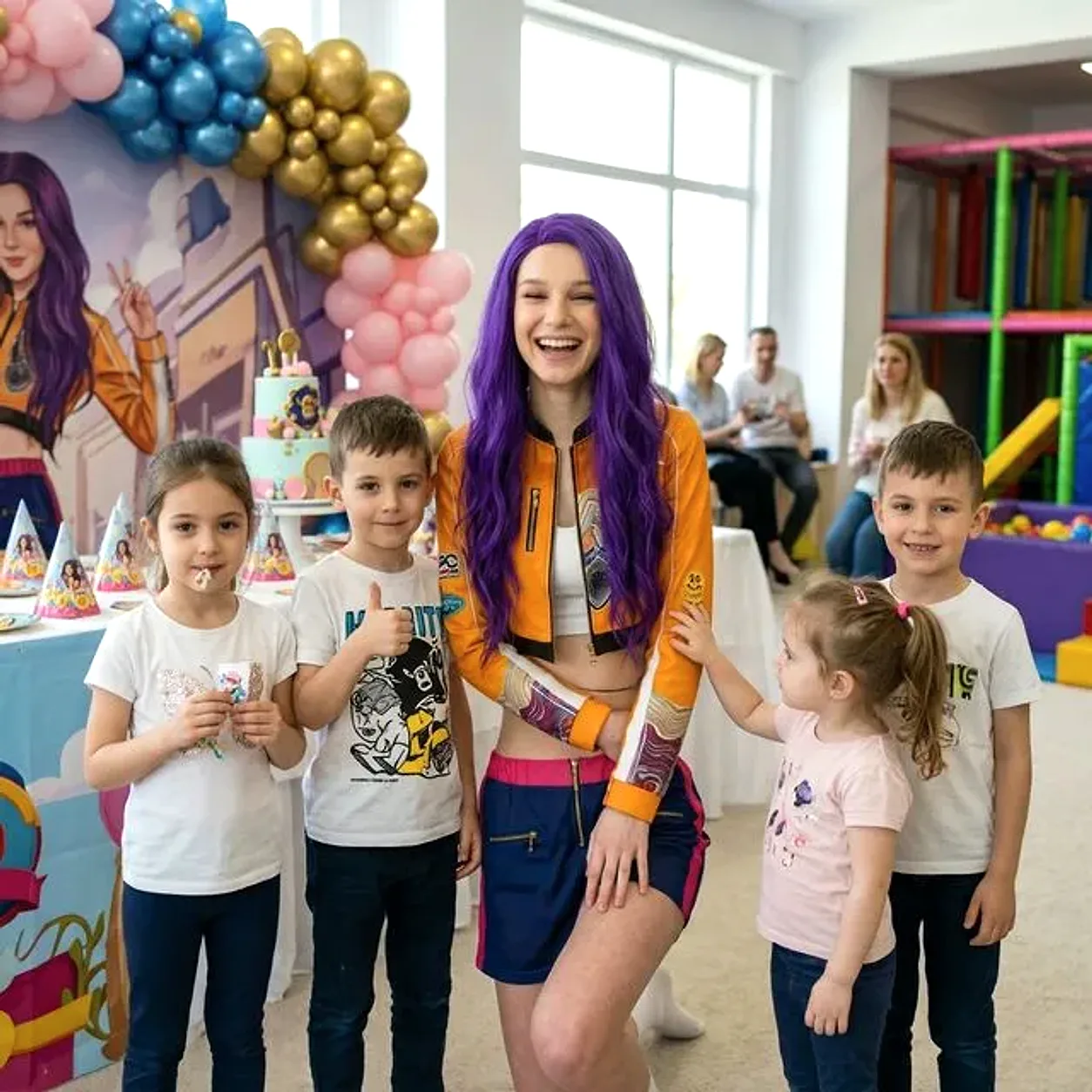 Mascota sonic pentru petreceri în bucurești — reper vizual 1