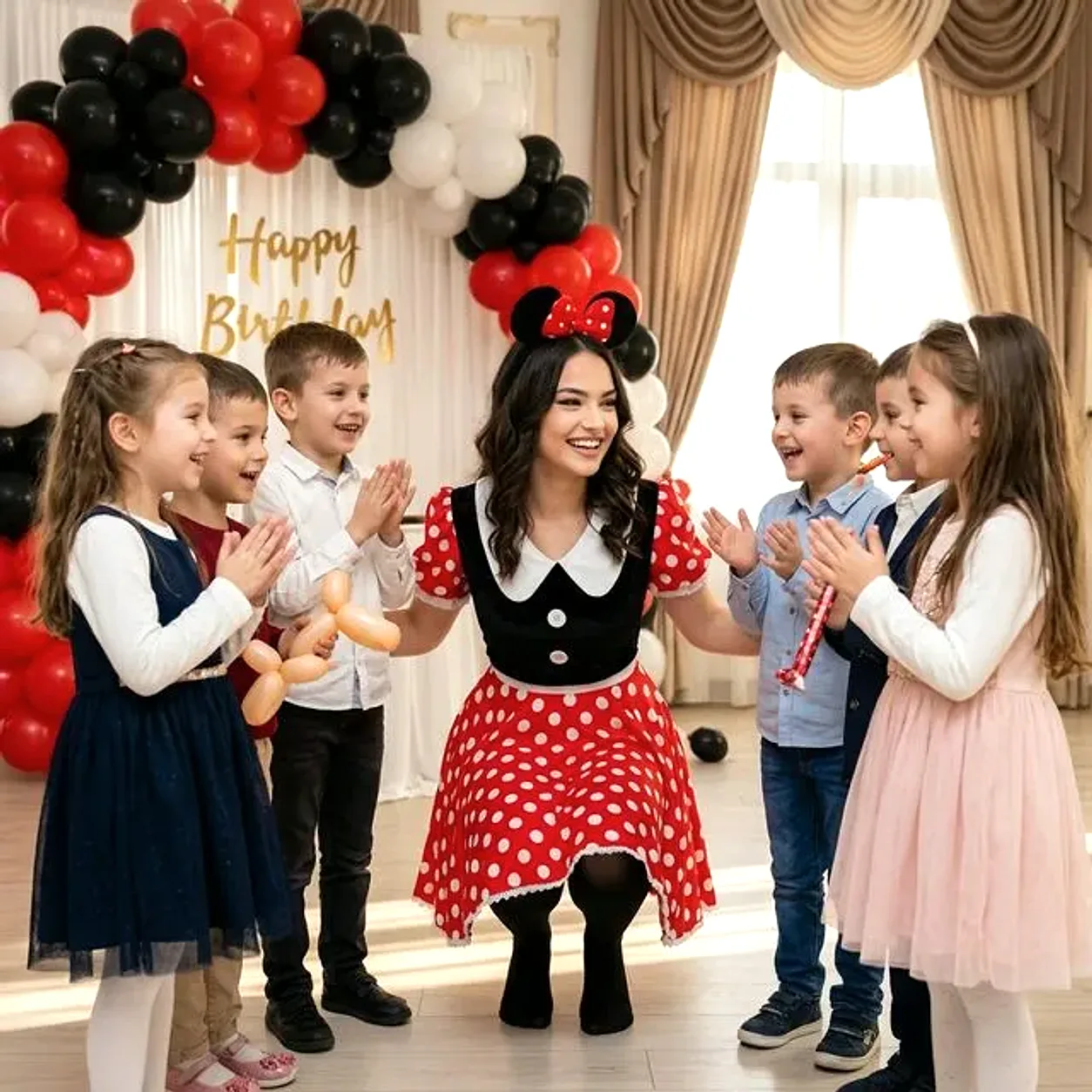 Mascote Mickey Minnie pentru petreceri în București — ce acoperă exact această pagină